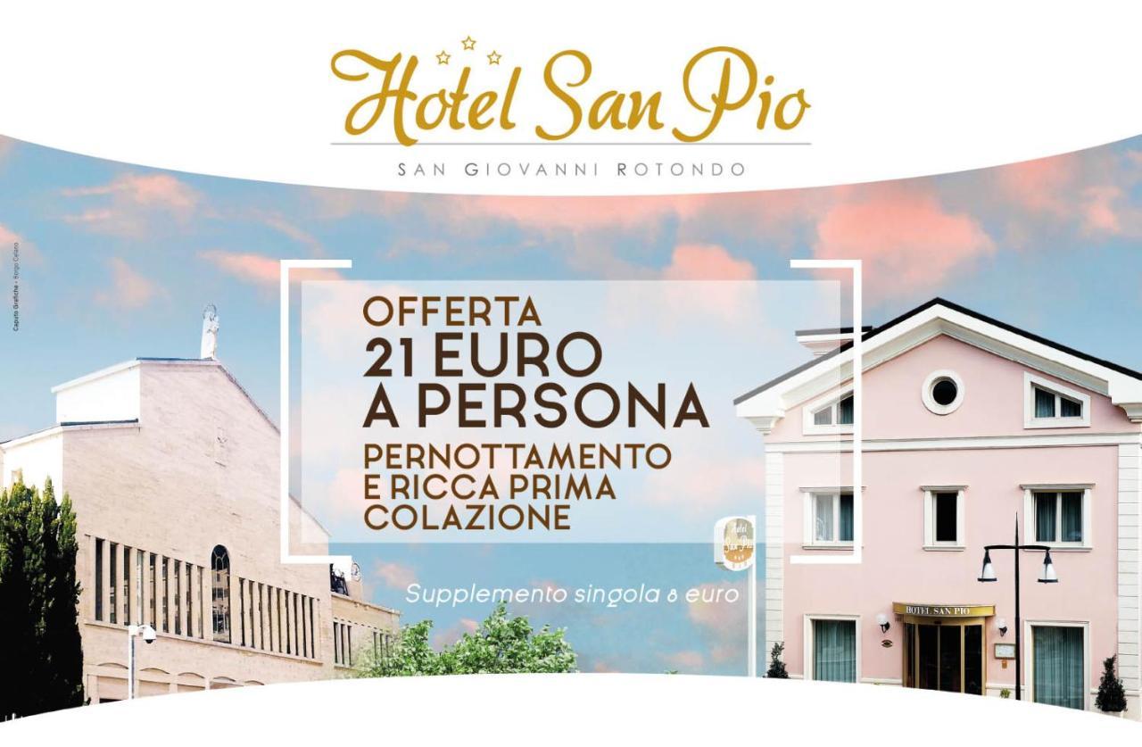 Hotel San Pio Сан Джовани Ротондо Екстериор снимка